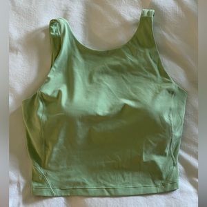 Lululemon Align High Neck Tank Creamy Mint Size 8